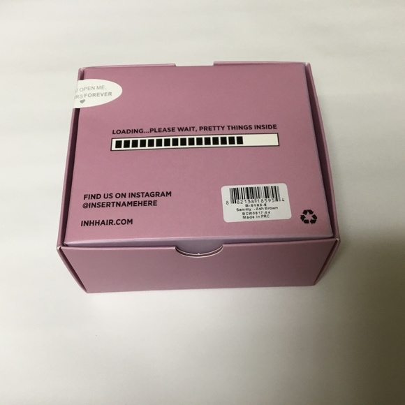 INH hair SAMMY bun ( ASH BROWN) - Picture 3 of 6